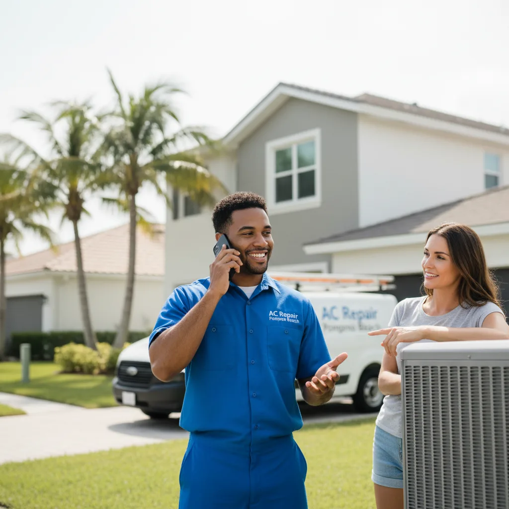 AC Repair Pompano Beach customer support in Thiells